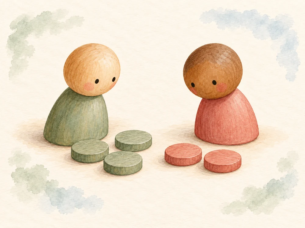 Watercolor illustration for Math Fact Friends